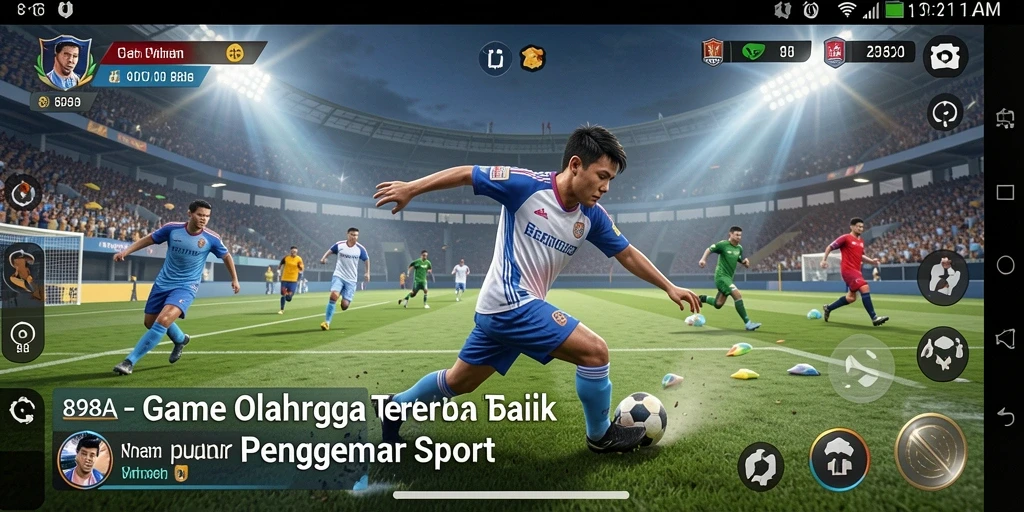 Tampilan gameplay seru dan penuh aksi di 898A.
