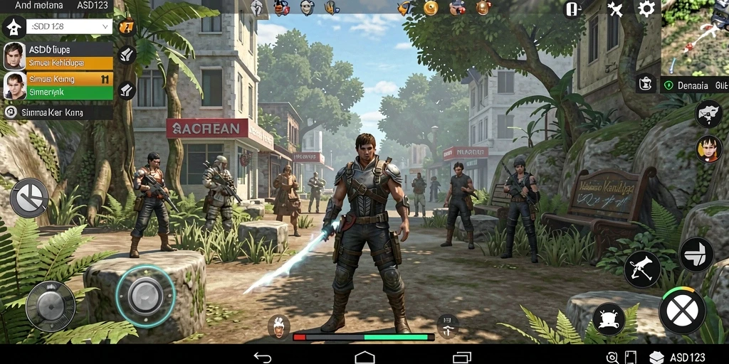 Tampilan visual menarik dari gameplay simulasi kehidupan.