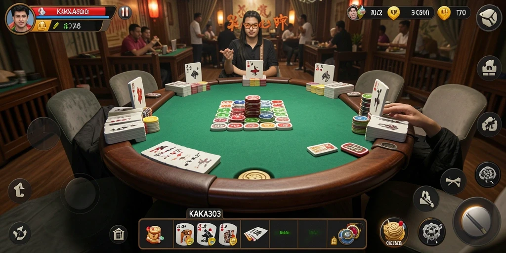 Screenshot gameplay QiuQiu yang seru dan menarik.