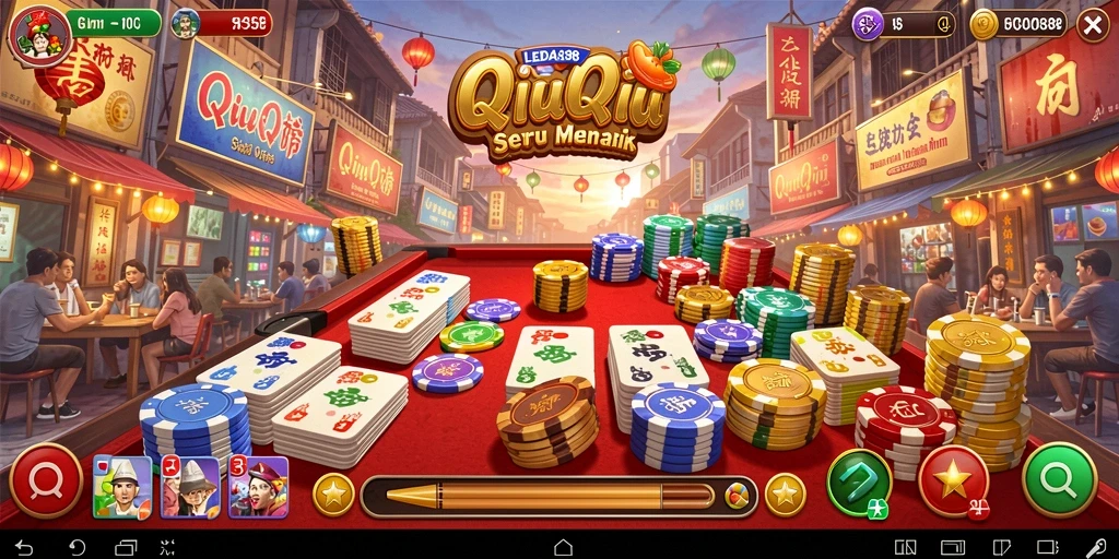 Tampilan screenshot gameplay seru dari LEDAK388.