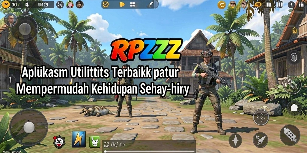 Tampilan utama RPZZZ dengan fitur utilitas lengkap dan interaksi pengguna yang mudah.