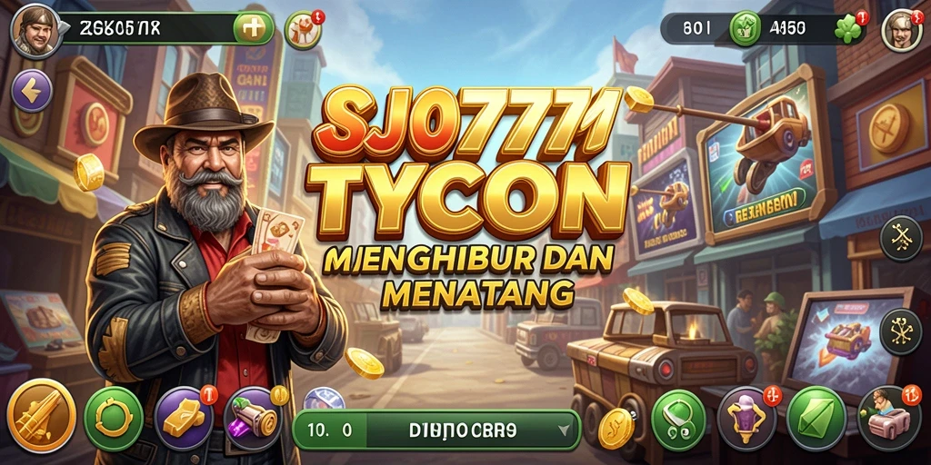 Gameplay seru di SJO777 dengan elemen Tycoon yang mendebarkan.