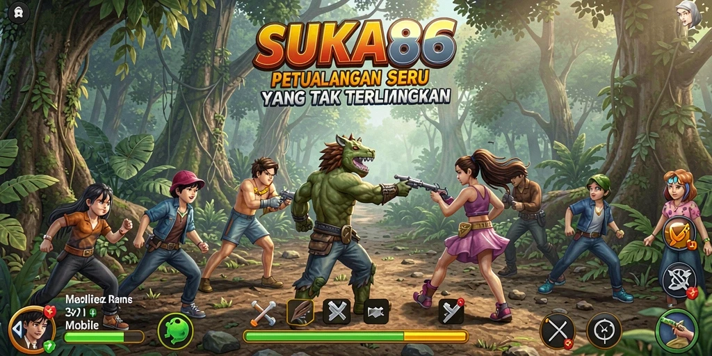 Tampilan gameplay SUKA86 yang mengasyikkan dan menantang.