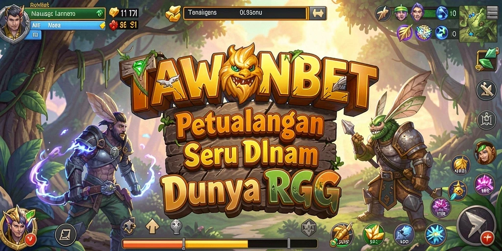 Screenshot gameplay menampilkan pertarungan epik dan eksplorasi dunia.