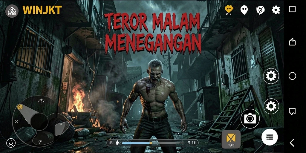 Pengalaman gameplay penuh ketegangan dalam <strong>WINJKT</strong> yang menakutkan.